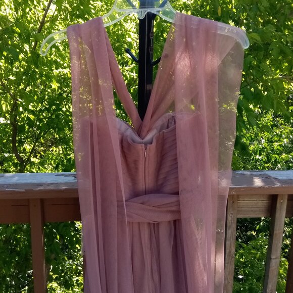 Birdy Grey "Christina" mauve versataille dress sz M NEW (BG7) - Picture 6 of 15